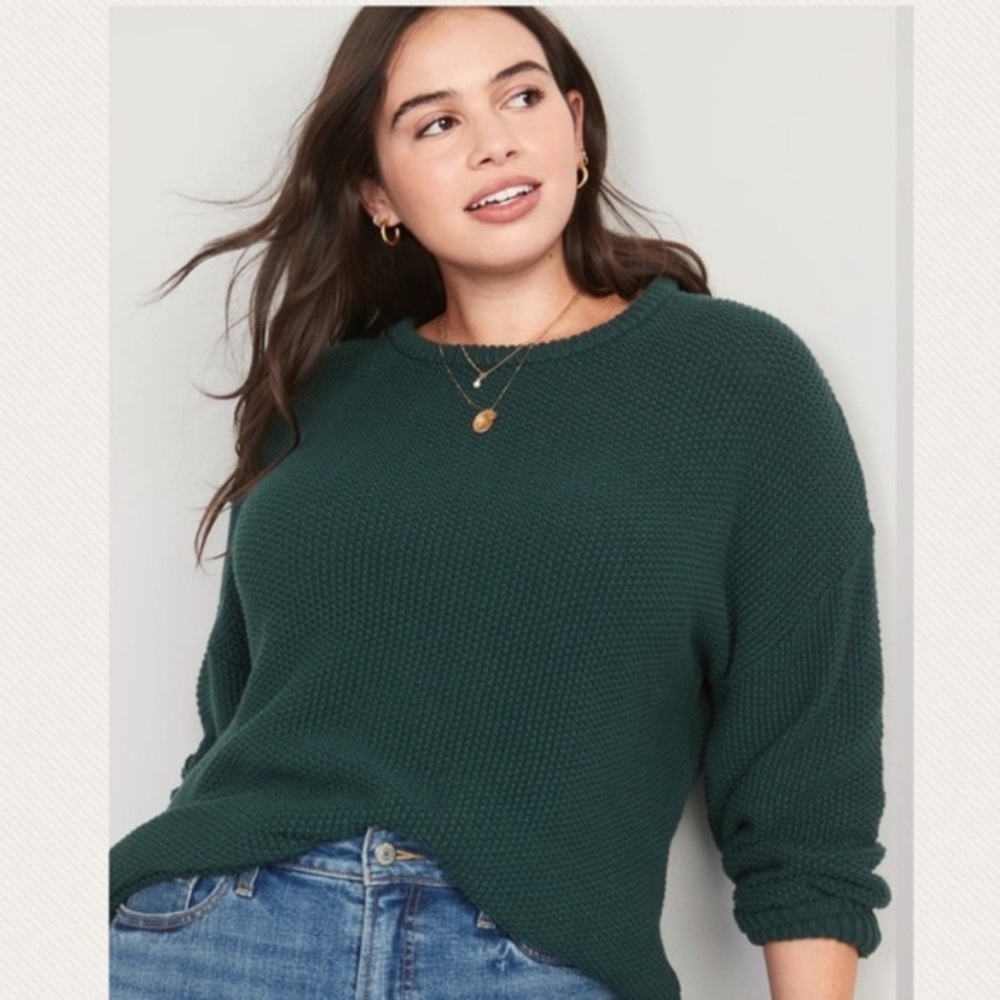 Textured Knit Sweater